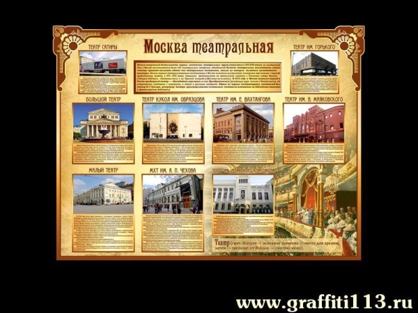 Стенды о Москве