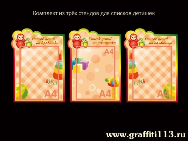 Оформление группы