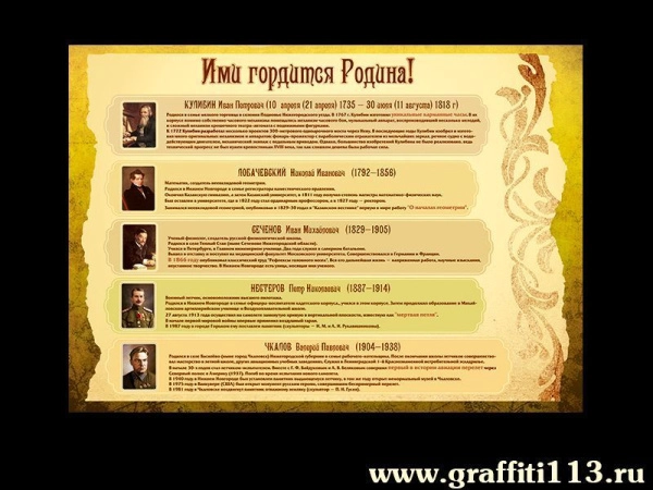 Стенды по краеведению