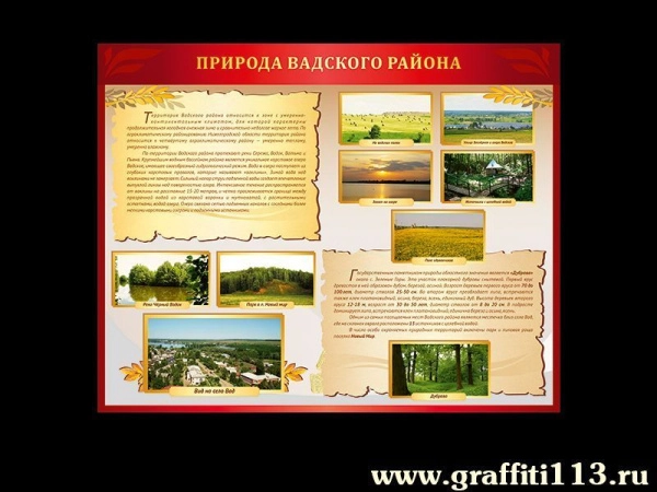 Природа Вадского района