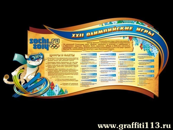 Стенды для спортивных школ