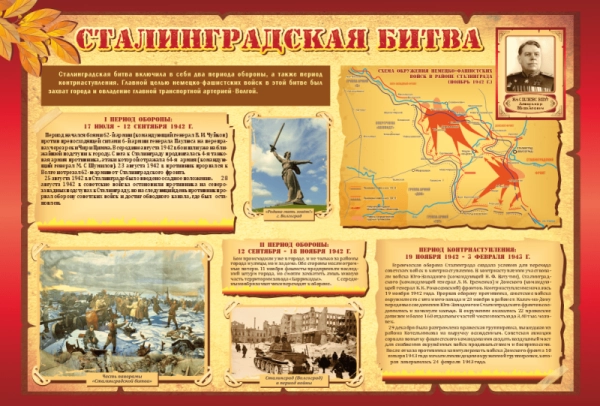 Стенд для музея "Сталинградская битва", арт. МШ-027