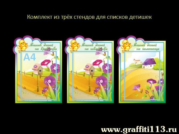 Оформление группы