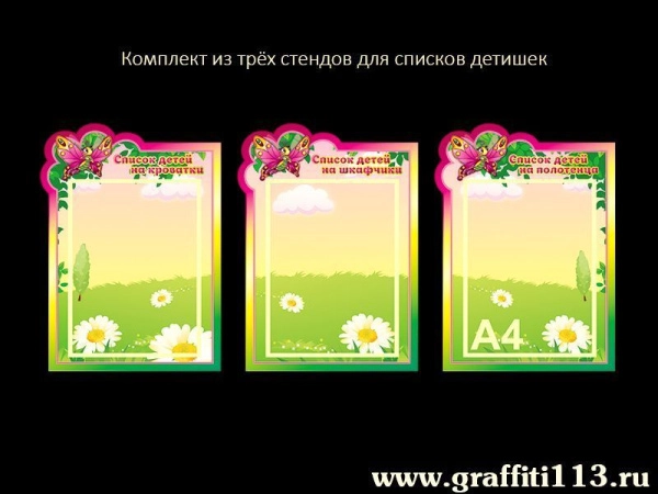 Оформление группы