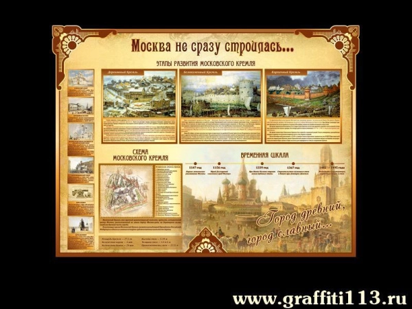 Стенды о Москве