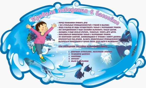 Оформление бассейна