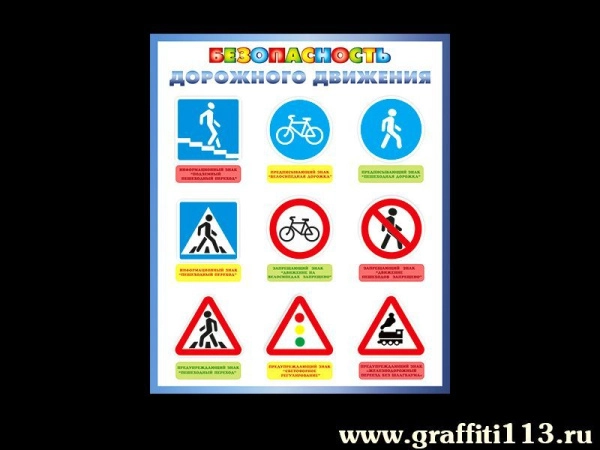 Наглядное пособие БЕЗОПАСНОСТЬ ДОРОЖНОГО ДВИЖЕНИЯ