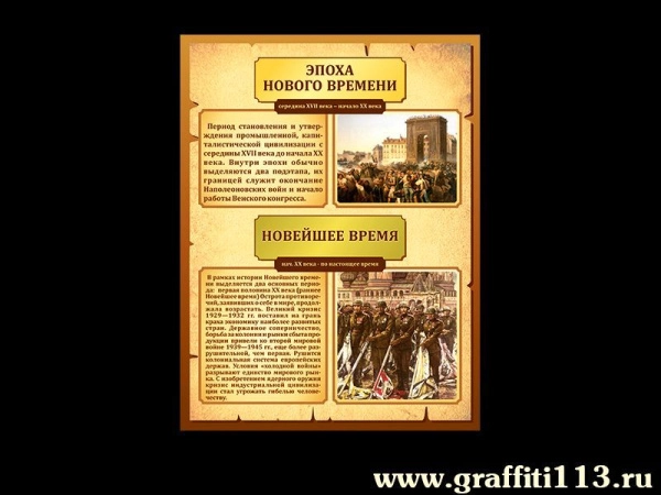 Наглядные пособия по Истории