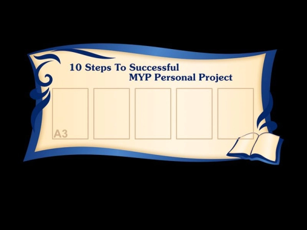 10 Steps - стенд для языковой школы