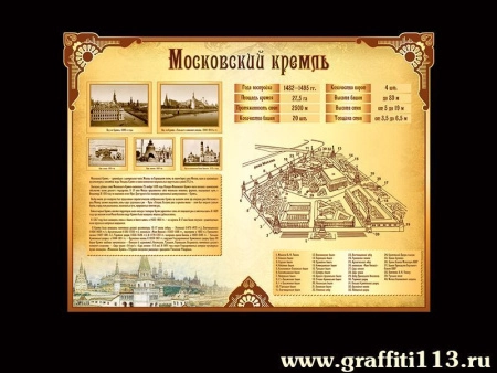 Школьные cтенды о Москве, арт. ШОМ-041