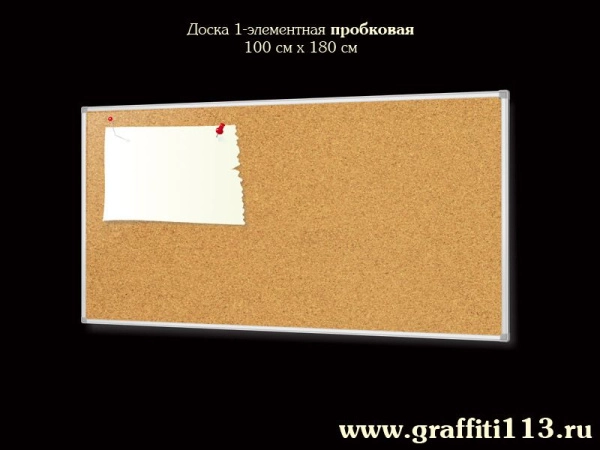 Доска пробковая, текстильная