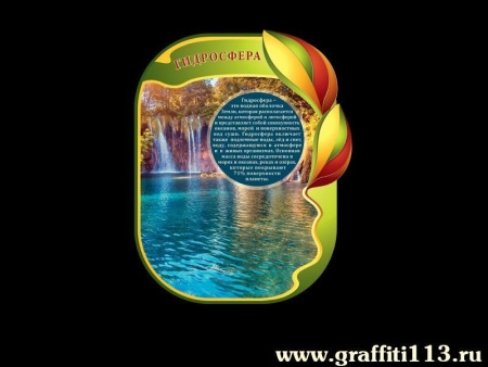 Стенд по биологии Гидросфера, арт. БИО-046