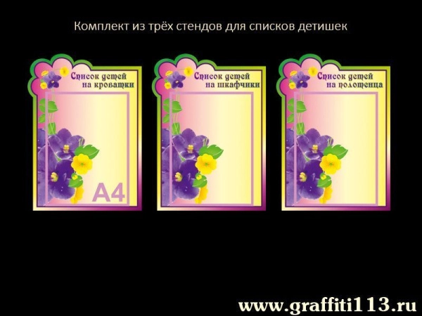 Оформление группы