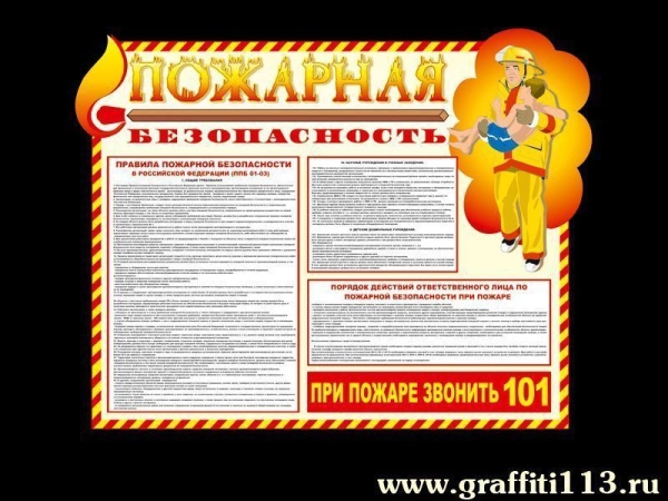 Важнейший информационный стенд Пожарная безопасность для школы, разработан для размещения на самом видном месте в помещении большого скопления людей (школьников).