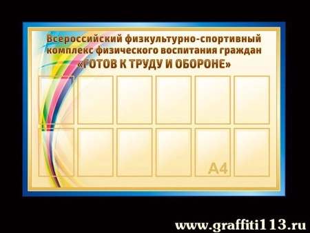 Оформление спортзала, арт. СЗ-017