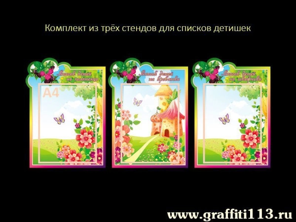 Список детей для группы Ягодки