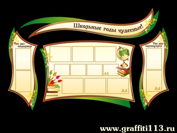 Классные уголки