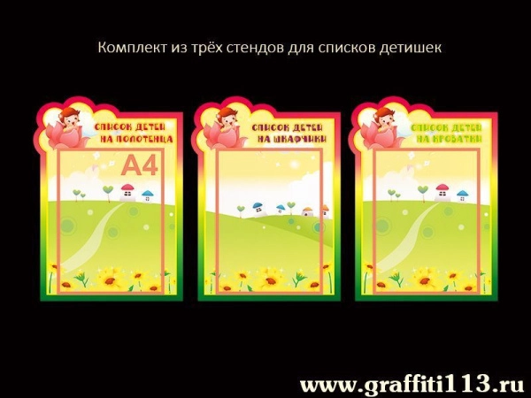 Оформление группы