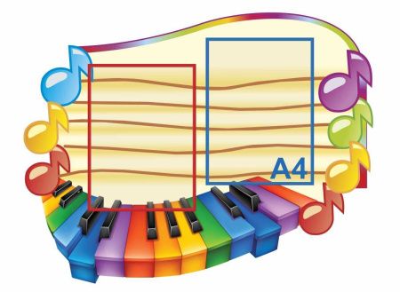 Стенд для музыкального зала, арт. МЗ-001-2