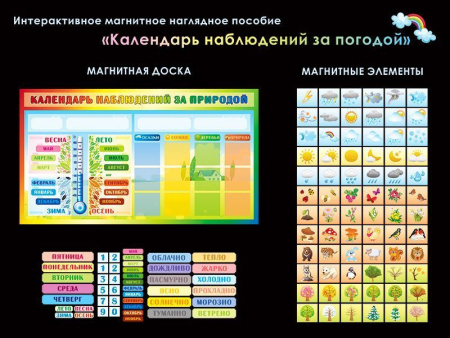 Календарь наблюдений за природой, арт. ГС-1528